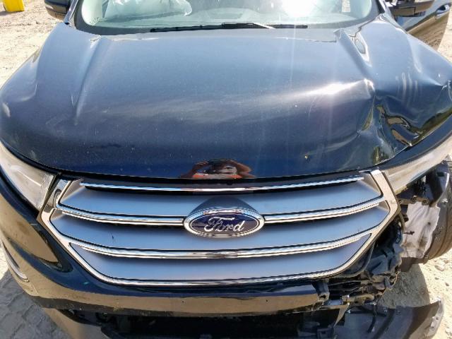 2FMPK4K80JBB88260 - 2018 FORD EDGE TITAN BLACK photo 7