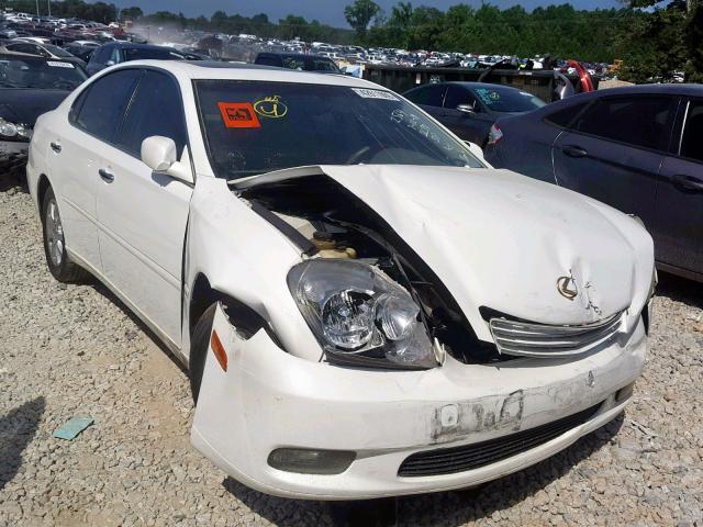 JTHBF30GX30118386 - 2003 LEXUS ES 300 WHITE photo 1