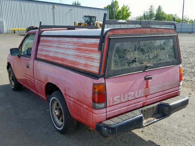 4S1CL11L1M4209144 - 1991 ISUZU CONVENTION RED photo 3