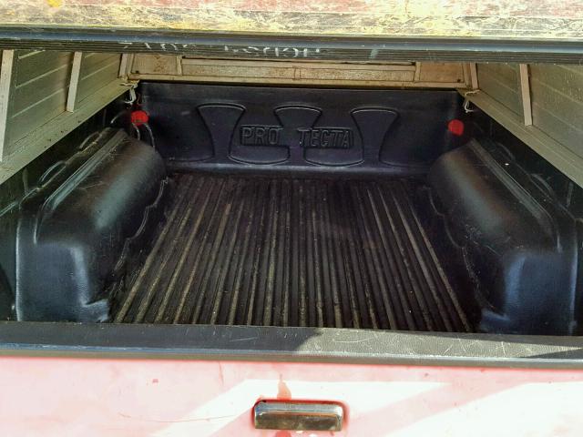 4S1CL11L1M4209144 - 1991 ISUZU CONVENTION RED photo 6