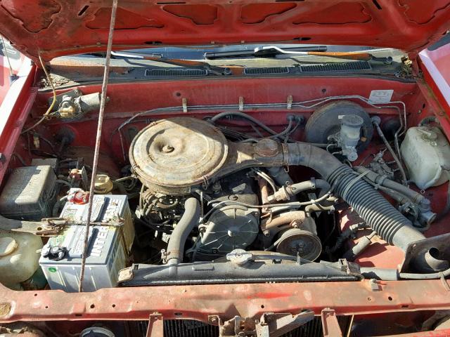 4S1CL11L1M4209144 - 1991 ISUZU CONVENTION RED photo 7
