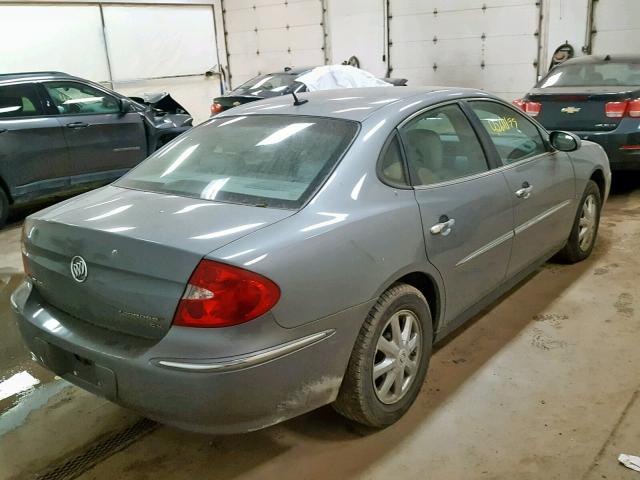 2G4WC582671237137 - 2007 BUICK LACROSSE C SILVER photo 4
