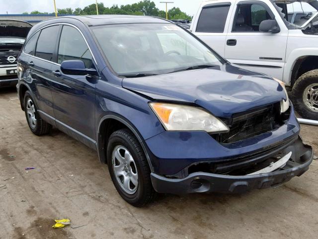 JHLRE38717C065091 - 2007 HONDA CR-V EXL BLUE photo 1