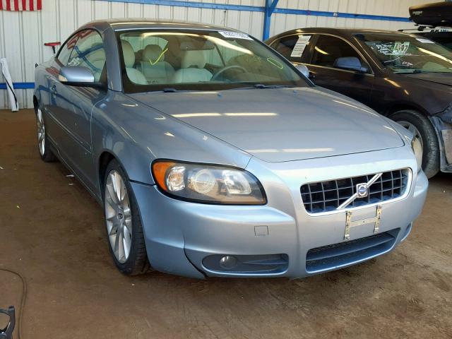 YV1MC68237J015883 - 2007 VOLVO C70 T5 BLUE photo 1