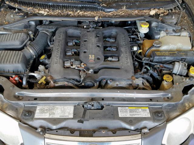 2C3HE66G24H691050 - 2004 CHRYSLER 300M GRAY photo 7