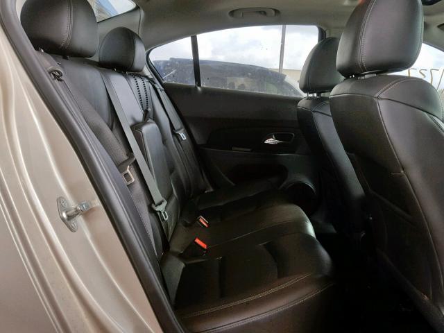 1G1P75SZ8E7218231 - 2014 CHEVROLET CRUZE TAN photo 6