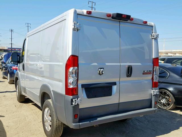 3C6TRVNG3GE112421 - 2016 RAM PROMASTER 银色 照片 3