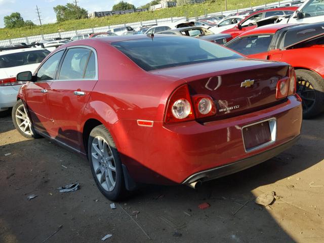 1G1ZE5E11BF262951 - 2011 CHEVROLET MALIBU LTZ 红色 照片 3