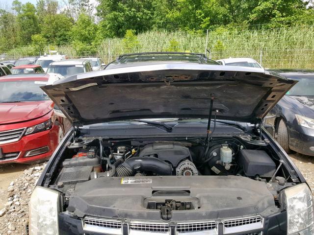 1GYFK63857R134785 - 2007 CADILLAC ESCALADE L BLACK photo 7