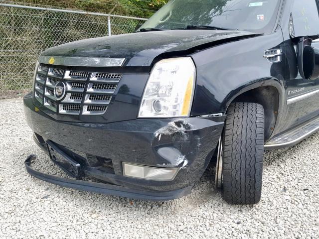 1GYFK63857R134785 - 2007 CADILLAC ESCALADE L BLACK photo 9