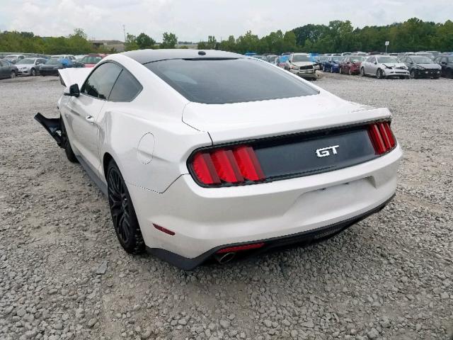 1FA6P8CF6H5269970 - 2017 FORD MUSTANG GT WHITE photo 3