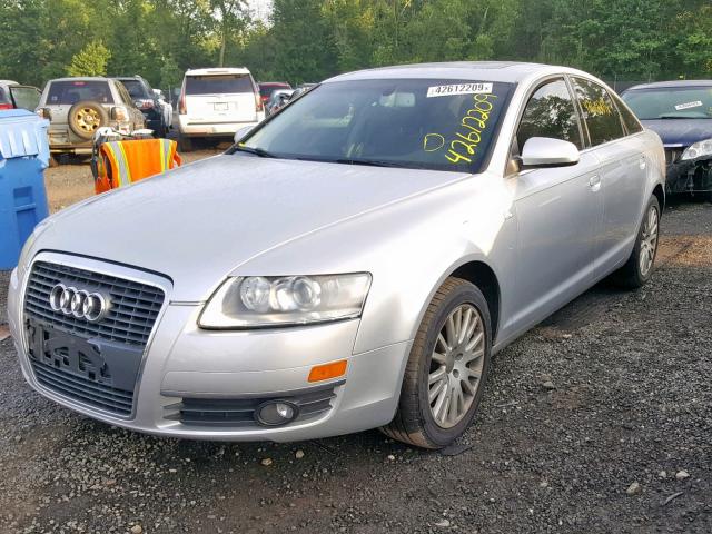 WAUDH74F27N112875 - 2007 AUDI A6 3.2 QUA SILVER photo 2