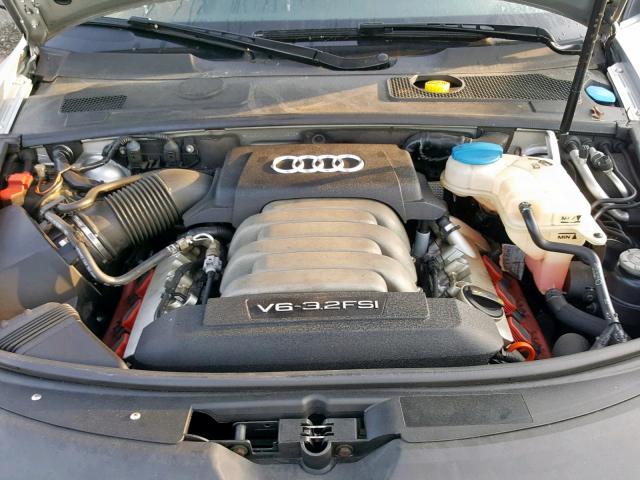 WAUDH74F27N112875 - 2007 AUDI A6 3.2 QUA SILVER photo 7