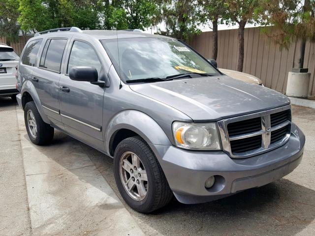 1D8HD48K68F105527 - 2008 DODGE DURANGO SL GRAY photo 1