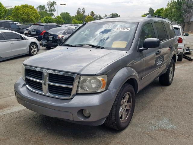 1D8HD48K68F105527 - 2008 DODGE DURANGO SL GRAY photo 2