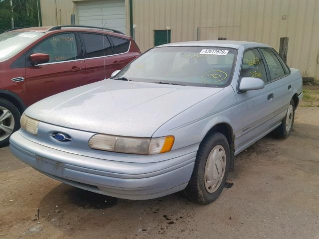 1FACP52U6PG238657 - 1993 FORD TAURUS GL BLUE photo 2