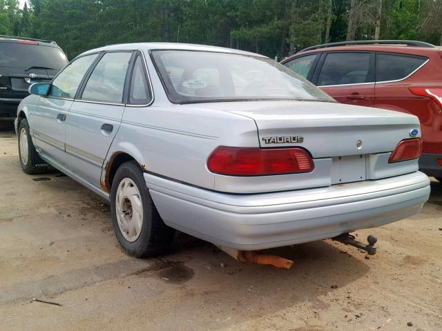 1FACP52U6PG238657 - 1993 FORD TAURUS GL BLUE photo 3