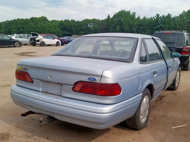 1FACP52U6PG238657 - 1993 FORD TAURUS GL BLUE photo 4