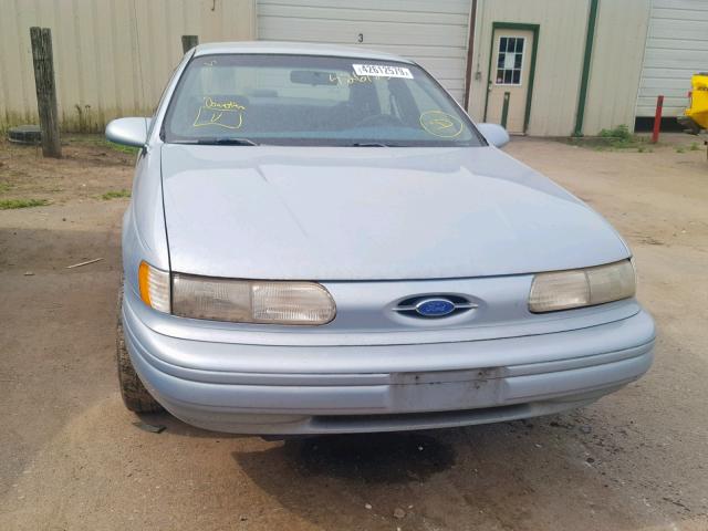 1FACP52U6PG238657 - 1993 FORD TAURUS GL BLUE photo 9