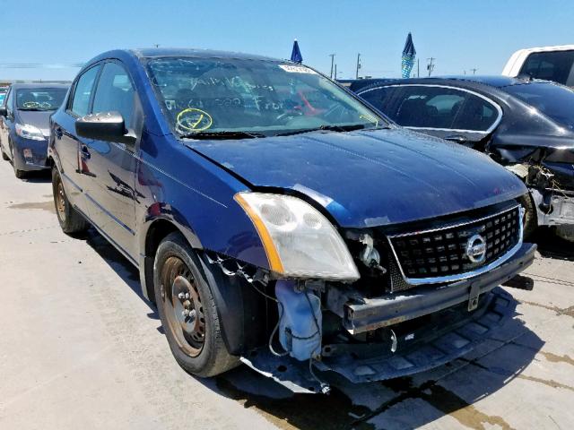 3N1AB61E28L660022 - 2008 NISSAN SENTRA 2.0 BLUE photo 1