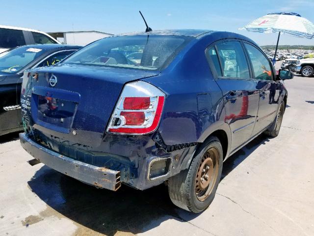 3N1AB61E28L660022 - 2008 NISSAN SENTRA 2.0 BLUE photo 4