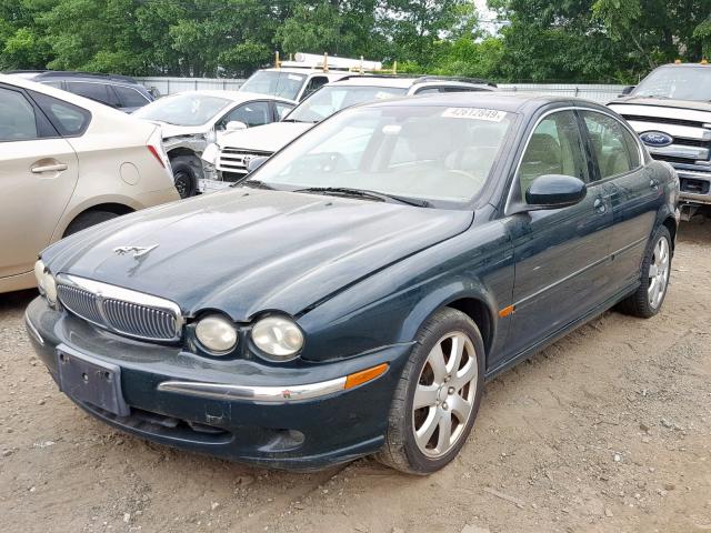 SAJEA51C54WD57903 - 2004 JAGUAR X-TYPE 3.0 GREEN photo 2