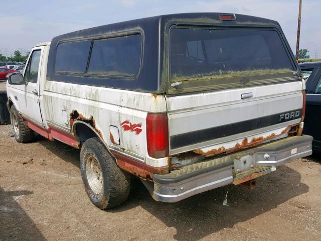 1FTEF14N9PNA31938 - 1993 FORD F150 WHITE photo 3