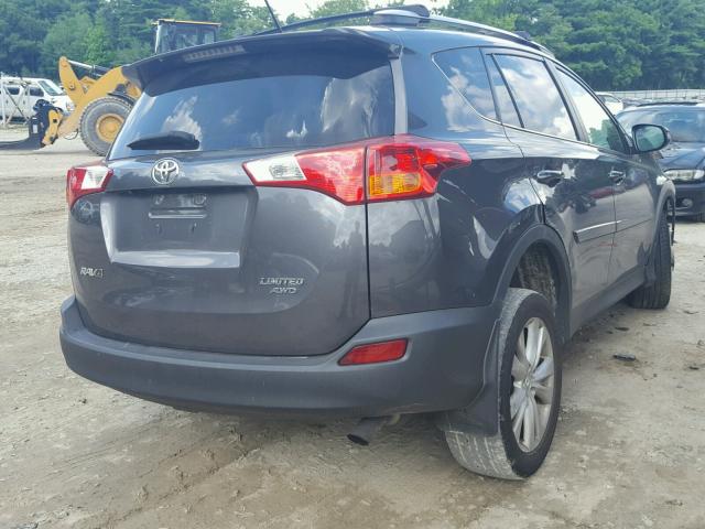 2T3DFREV9DW094003 - 2013 TOYOTA RAV4 LIMIT GRAY photo 4