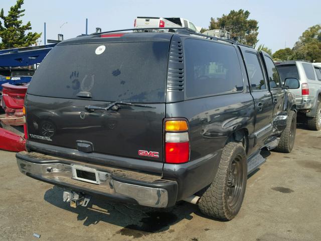 3GKFK16ZX5G256931 - 2005 GMC YUKON XL K CHARCOAL photo 4