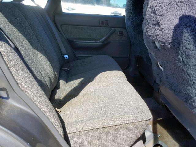 JT2SV21W2K0309294 - 1989 TOYOTA CAMRY DLX GRAY photo 6