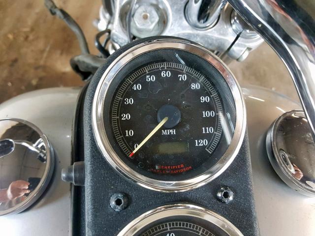 1HD1GDV463K305917 - 2003 HARLEY-DAVIDSON FXDL ANNIV SILVER photo 8