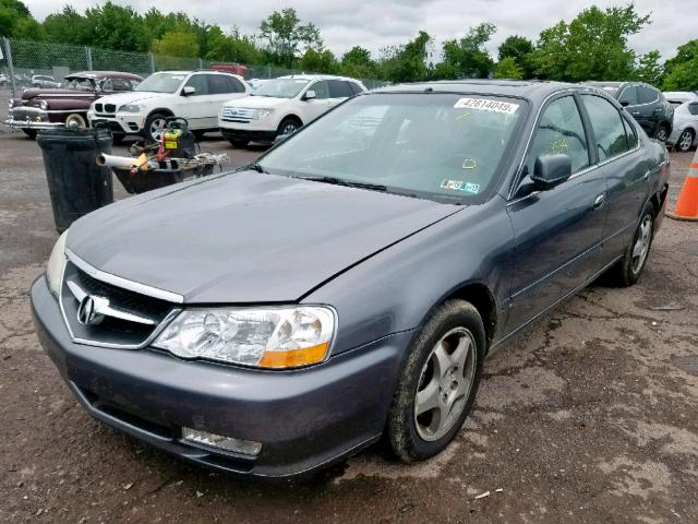 19UUA56602A014311 - 2002 ACURA 3.2TL GRAY photo 2