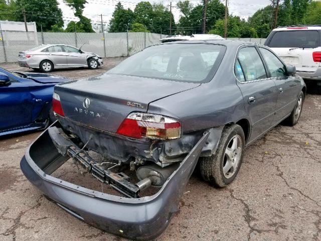 19UUA56602A014311 - 2002 ACURA 3.2TL GRAY photo 4