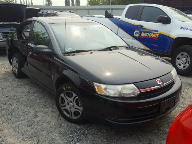 1G8AJ52F93Z173705 - 2003 SATURN ION LEVEL BLACK photo 1