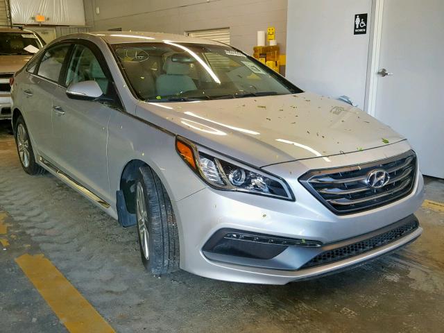 5NPE34AF0GH382664 - 2016 HYUNDAI SONATA SPO SILVER photo 1