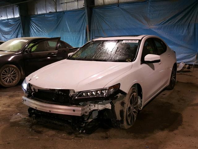 19UUB1F52FA013146 - 2015 ACURA TLX TECH WHITE photo 2