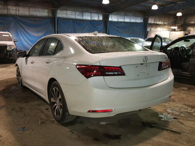 19UUB1F52FA013146 - 2015 ACURA TLX TECH WHITE photo 3