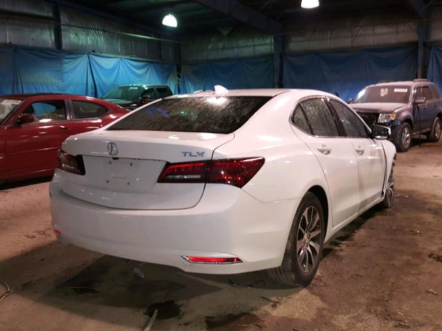 19UUB1F52FA013146 - 2015 ACURA TLX TECH WHITE photo 4