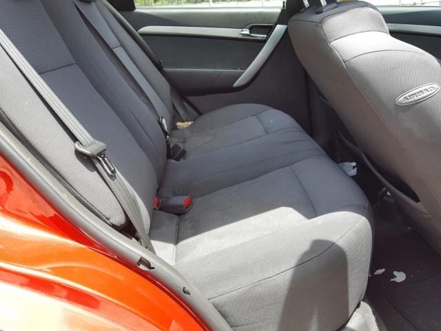 KL1TD5DE1BB131960 - 2011 CHEVROLET AVEO LS MAROON photo 6