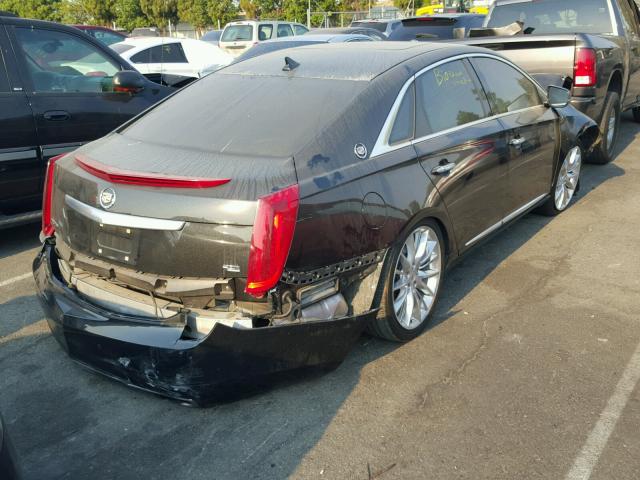 2G61U5S3XD9217728 - 2013 CADILLAC XTS PLATIN BLACK photo 4