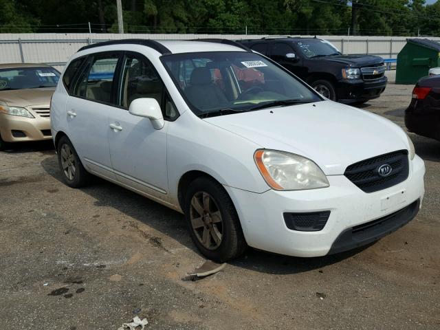 KNAFG526587125368 - 2008 KIA RONDO LX WHITE photo 1