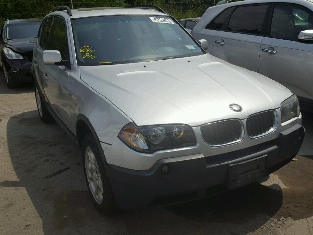 WBXPA73434WC40011 - 2004 BMW X3 2.5I SILVER photo 1