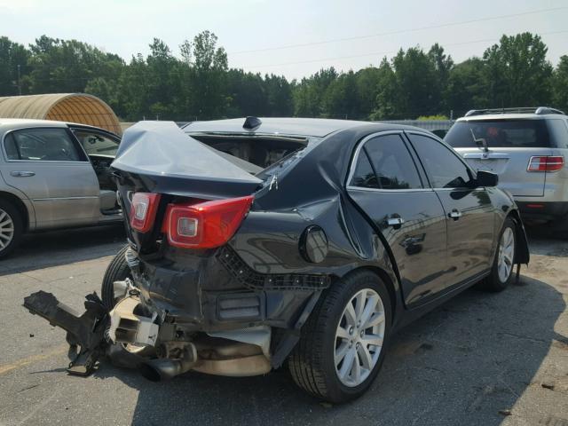 1G11H5SL3EF145225 - 2014 CHEVROLET MALIBU LTZ შავი ფოტო 4