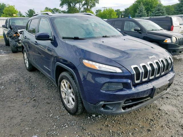 1C4PJMCB7FW691372 - 2015 JEEP CHEROKEE L BLUE photo 1