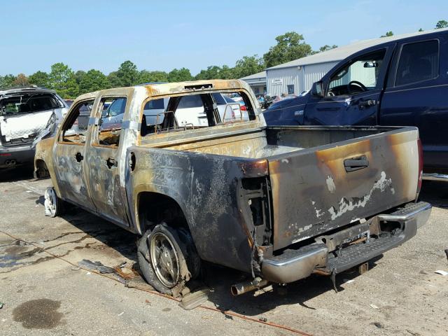 1GCDT13E478239536 - 2007 CHEVROLET COLORADO SILVER photo 3