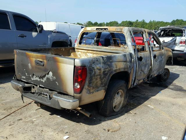 1GCDT13E478239536 - 2007 CHEVROLET COLORADO SILVER photo 4