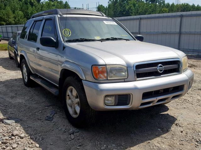 JN8DR09X22W654705 - 2002 NISSAN PATHFINDER GRAY photo 1