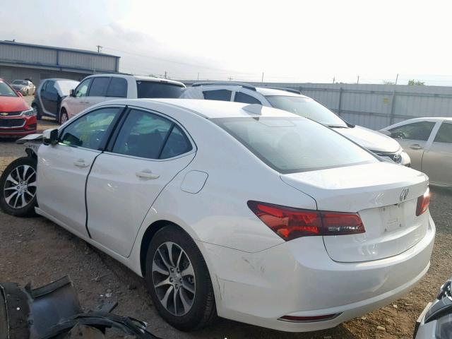 19UUB1F53HA002627 - 2017 ACURA TLX TECH WHITE photo 3
