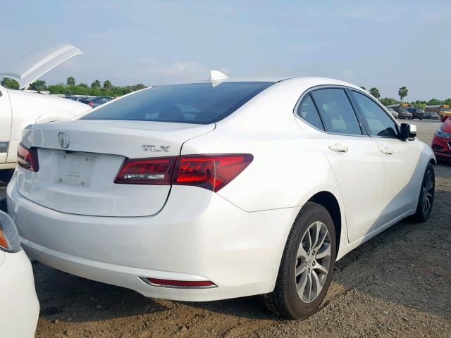 19UUB1F53HA002627 - 2017 ACURA TLX TECH WHITE photo 4
