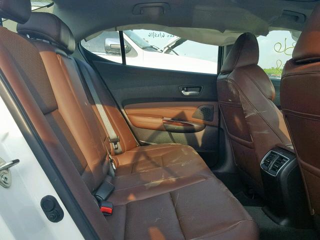 19UUB1F53HA002627 - 2017 ACURA TLX TECH WHITE photo 6